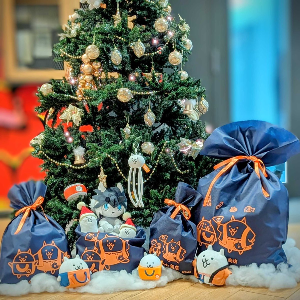 にゃんにゃんにゃんこ にゃんこ ショップ限定　にゃんこ ツリーオーナメント にゃんにゃんにゃんこ にゃんこ ショップ限定 にゃんこ ツリー