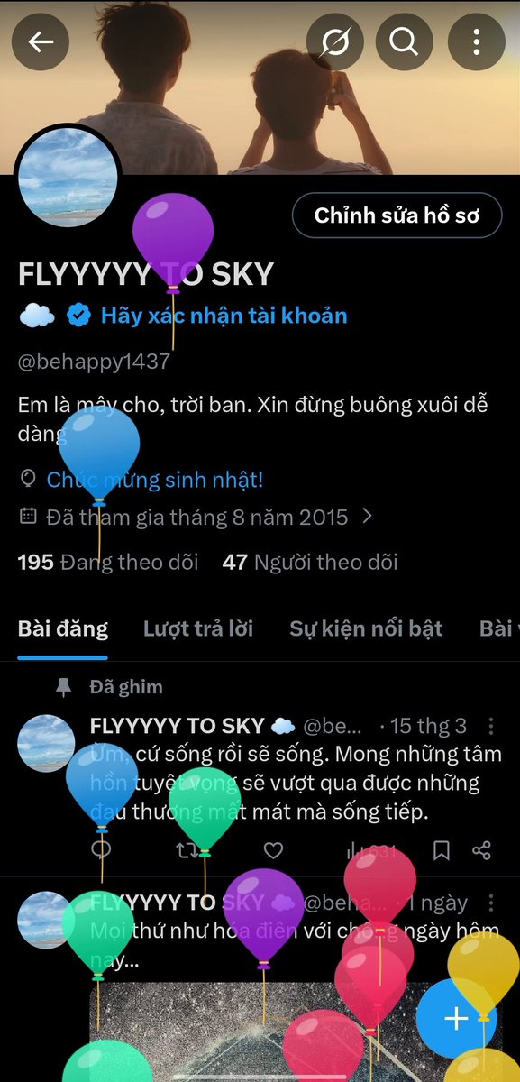 behappy1437's tweet photo. Có thể là hôm qua anh F tặng quà sinh nhật sớm cho mình =)))) https://t.co/xbVg47AHJq