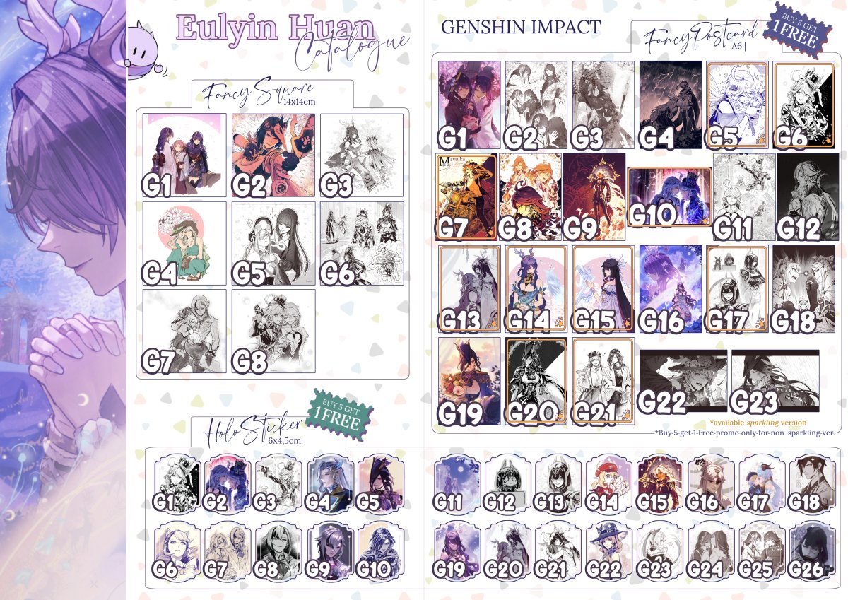 eulyin's tweet image. [Eulyin's December 2025 Preorder]
🥳Share &amp;amp; RT appreciated! |v〃)💕
(2 alongside cons #AFASG25 #DouMini2025)

🗓️ Preorder 19 Dec 2025 - 8 January 2026 [GMT+7]
🛒PO form below
⬇️ Open the thread for more info. [1/3]