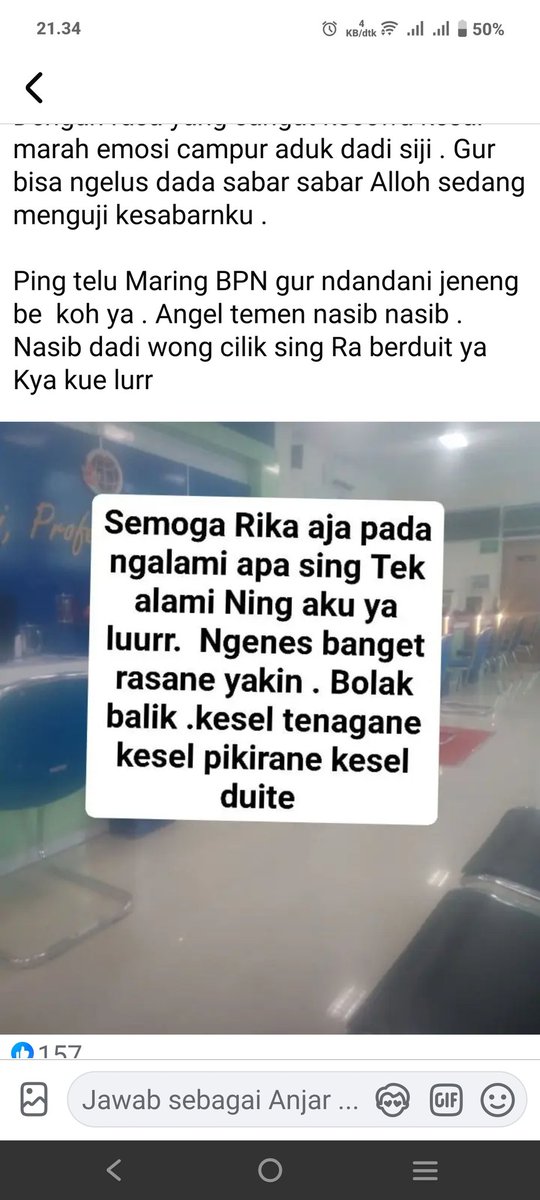 Yang terhormat kementerian <a href="/atr_bpn/">Kementerian ATR/BPN</a>  <a href="/NusronWahid1/">Nusron Wahid</a>           silahkan ini ada aduan dari warga terkait institusimu
<a href="/prabowo/">Prabowo Subianto</a> 
<a href="/Gerindra/">Partai Gerindra</a>
