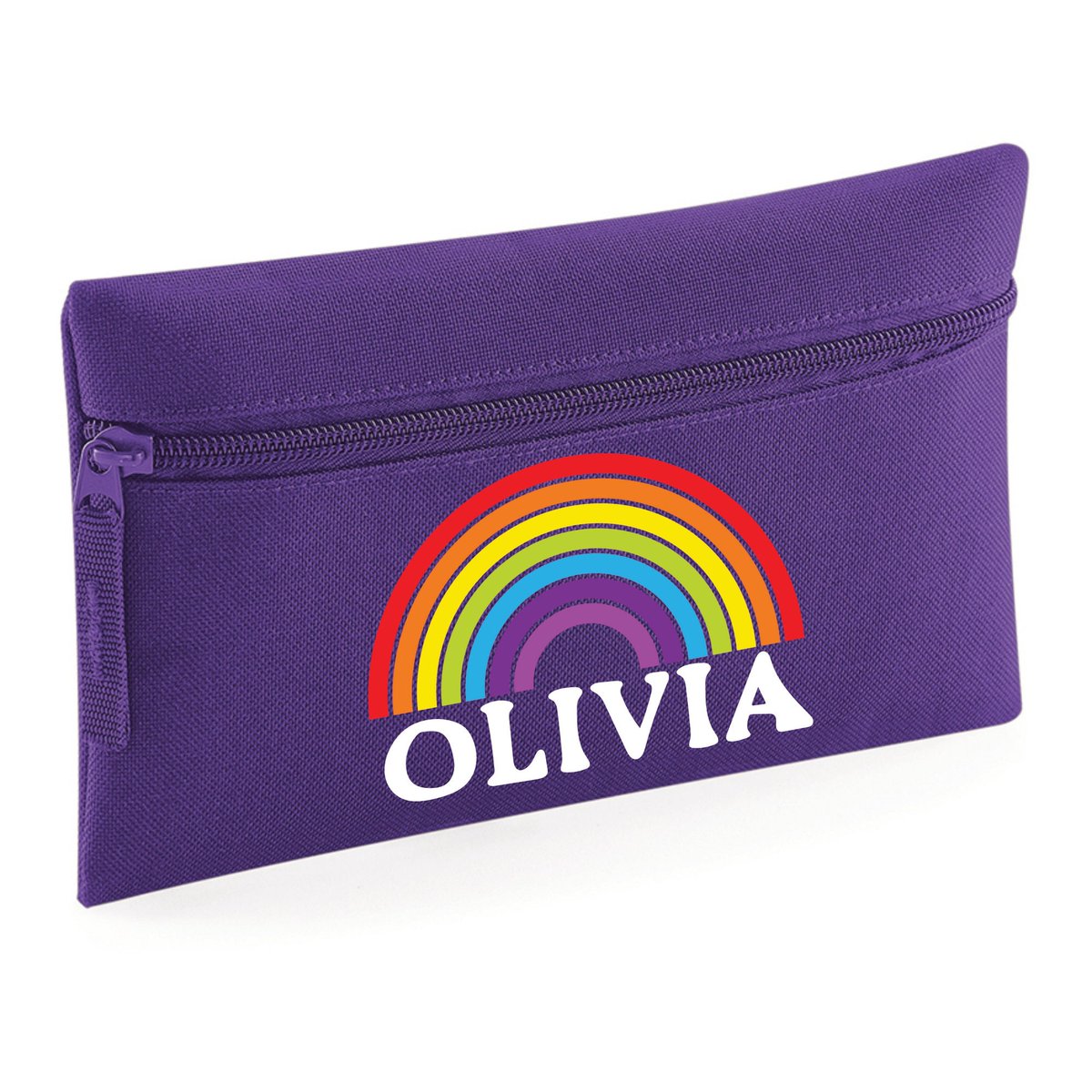Clever_Gifts's tweet image. Personalised Pencil Case, Rainbow Design, Multiple Colours Available. Back to school gift. tuppu.net/a02d0b0d  #SchoolGift