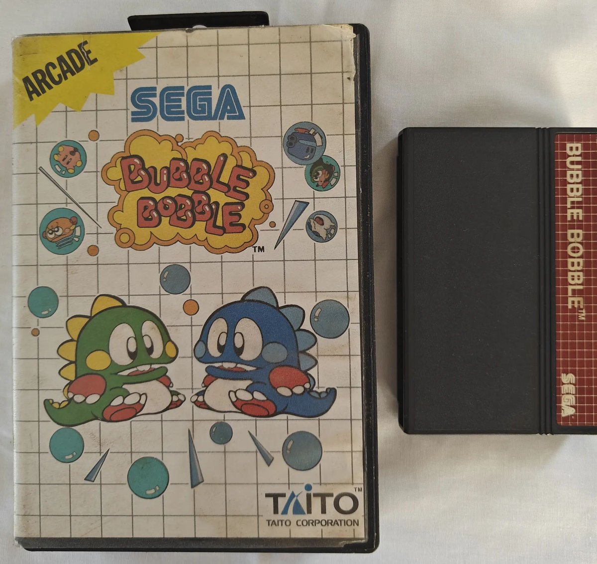 SumthingsRetro's tweet image. New sale: Bubble Bobble (Sega Master System - EU) (A$20.00) by evilsim.
sumthings.com/games/75989/sa…
#games #retrogaming