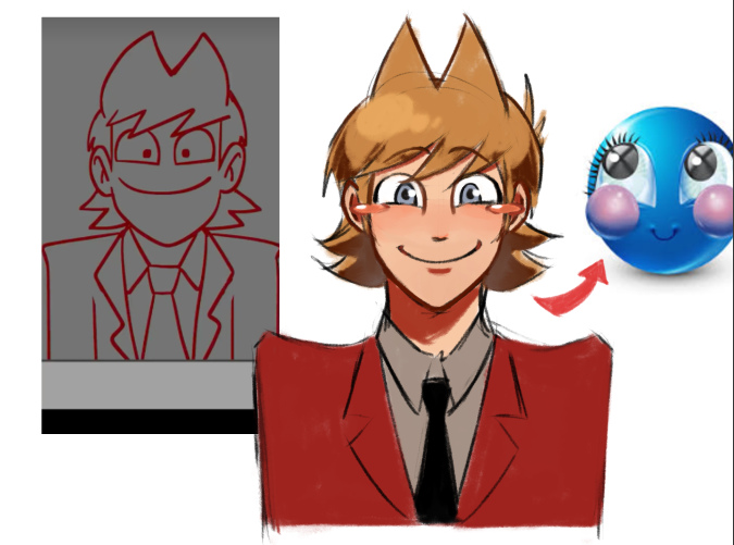 teryzyu's tweet photo. im free from exams and omg tord looks sso cute herewhwhhw😭 #eddsworld https://t.co/Y0A5PHGmOu