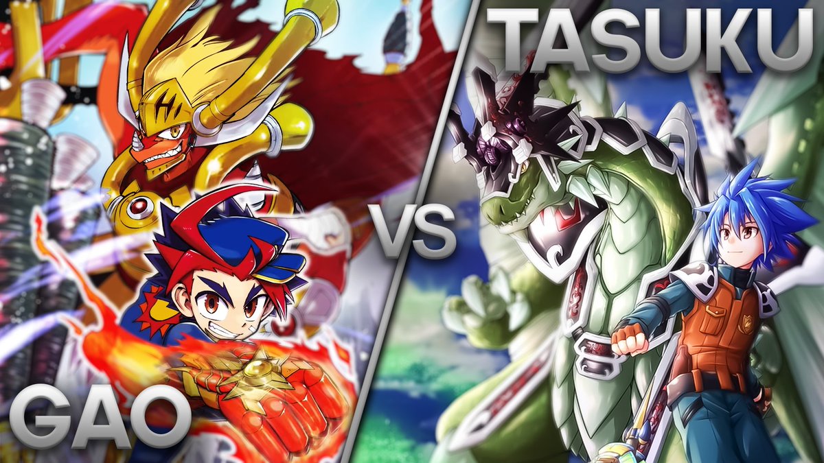 loopville's tweet photo. We have Gao (piloted by @Rotenks2 ) against Tasuku (piloted by @ASG_Seiso )! Probably the first thing you think of when you hear buddyfight, but today it is in vanguard!
⏬⏬⏬VIDEO BELOW!!!⏬⏬⏬ https://t.co/yGkI7Xz9iy