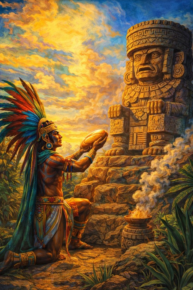 Cómo se atreve a decir un señor inglés que los mexicanos no tenemos una "cultura de pan", si ya se lo ofrendábamos a nuestros dioses hace miles de años.