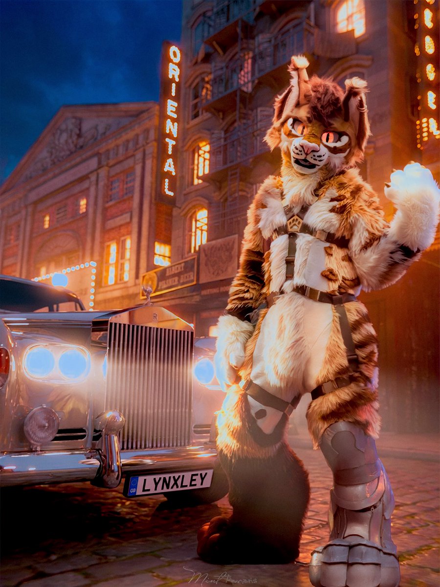lynx_flynn's tweet image. What? You thought all the Lynxleys lived in Zootopia? 😈😼

.
.
.

@AFFLUENTMINT COOKED on these 🔥🔥 Composite 3D renders with HDR photography?? Serious talent and skill 😮‍💨

Last image shows the 3D environment before the final render! 

Suit by @ratnest0626✌️

#fursuit