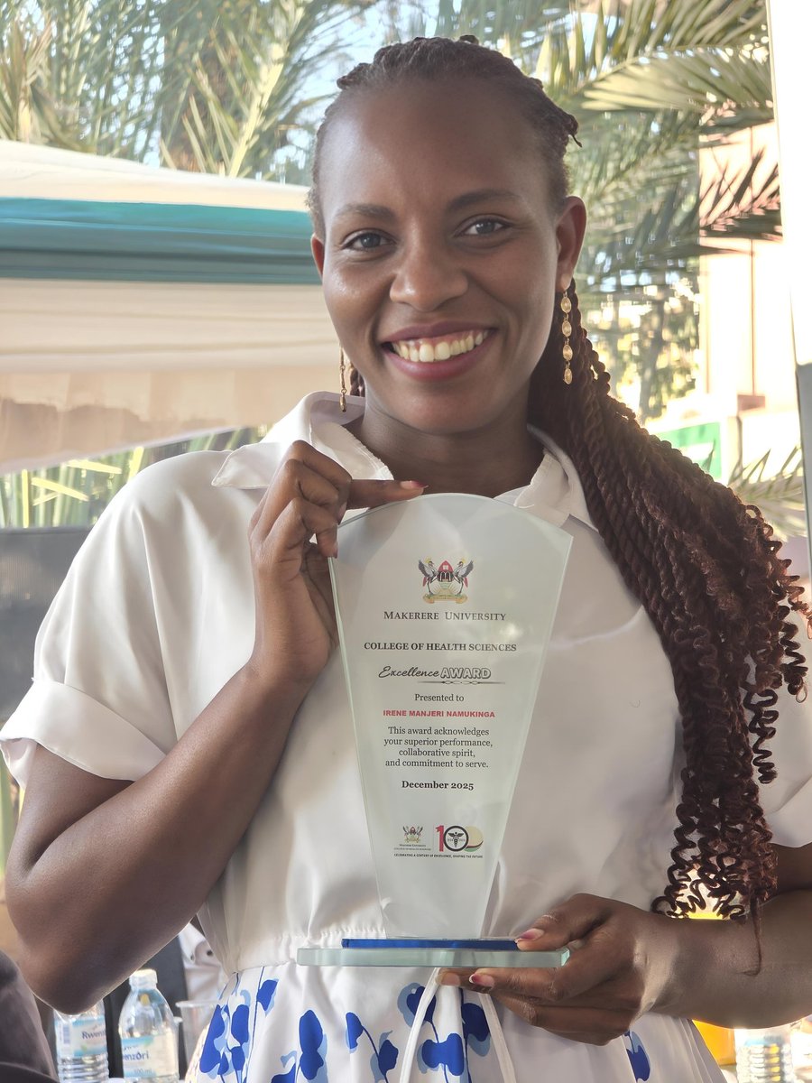 Congratulations Irene on your exceptional performance <a href="/MakCHS_SOM/">Makerere University School of Medicine</a> <a href="/MakerereCHS/">Makerere University College of Health Sciences</a> <a href="/Makerere/">Makerere University</a> <a href="/FullGospelMak/">Makerere Full Gospel Church</a>