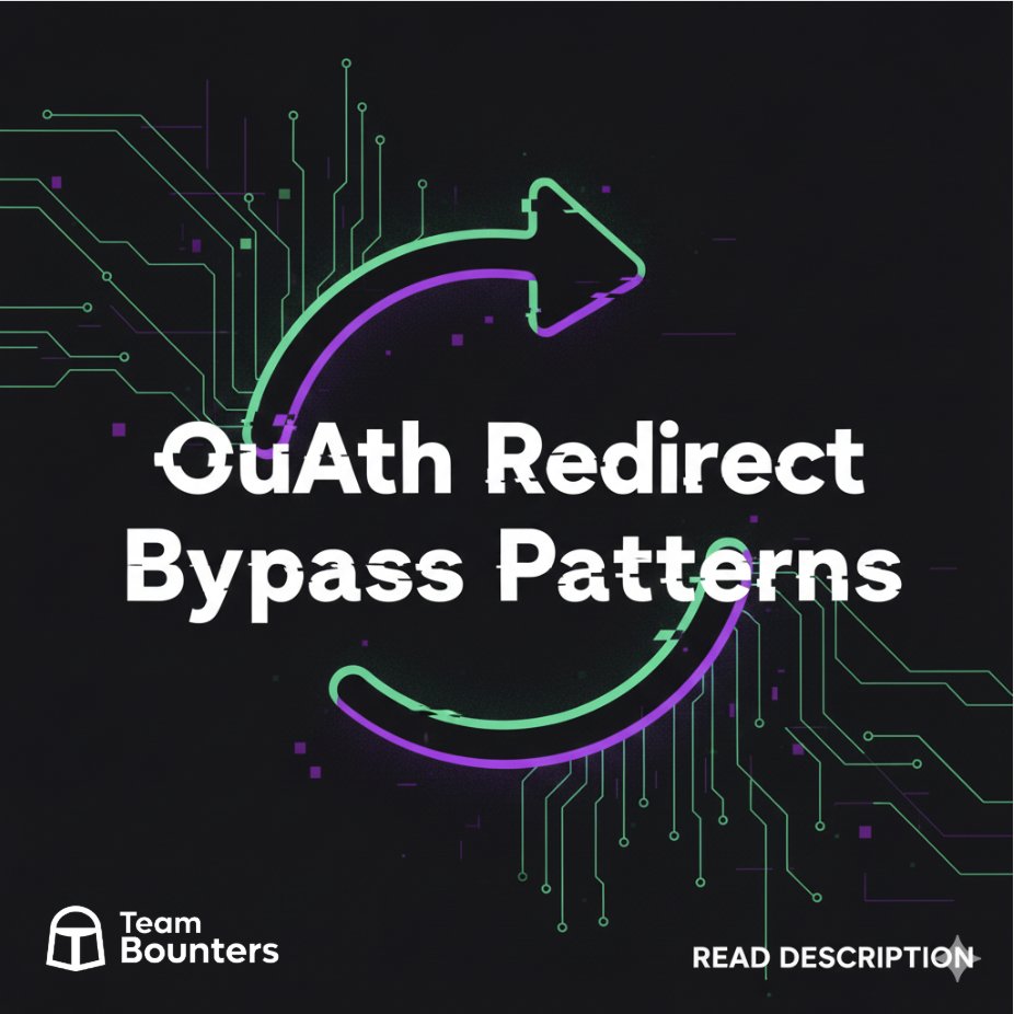 🔐 OAuth Redirect Tricks That Still Catch Many Apps Off Guard  

A few examples:
https://lol .com\@x.com
//example .com%0a%23.lol.com
//example .com%0a%2523.lol.com
 
#bugbountytips #appsec #InfoSec
