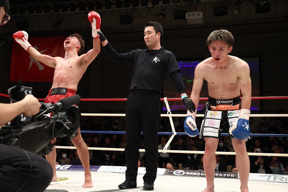 勝ちました
#Krush