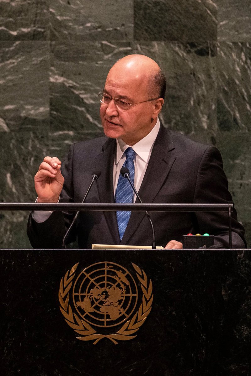 Congratulations to  <a href="/BarhamSalih/">Barham Salih</a> on his appointment as the new UN Commissioner for Refugees. As the first Kurd elected to this position and former President of Iraq, his leadership and experience will be a strong asset at a critical moment for displaced communities worldwide.