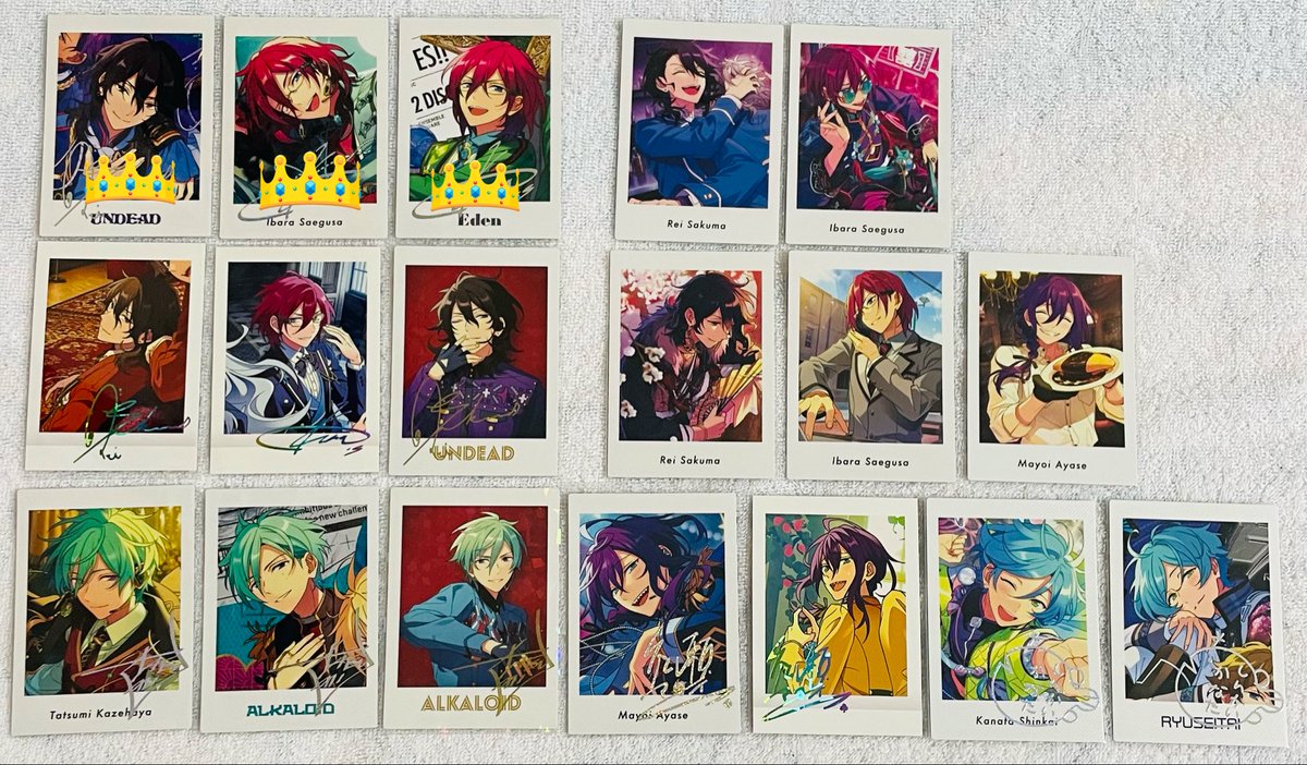 交換/譲渡】あんスタ ぱしゃっつ TRIP 6周年 7周年 9周年 笑門 譲:英智