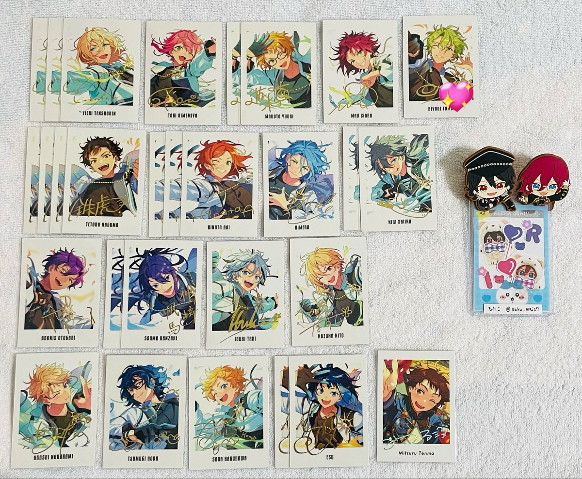 交換/譲渡】あんスタ ぱしゃっつ TRIP 6周年 7周年 9周年 笑門 譲:英智