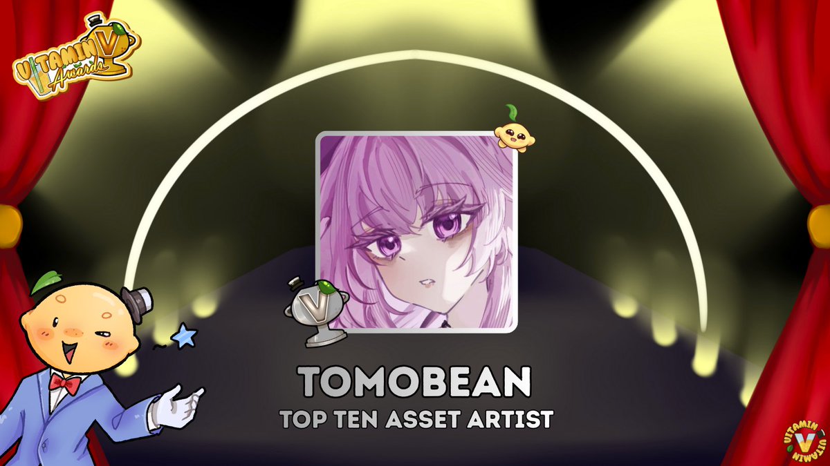 BigPapaLemonTTV's tweet image. ITS TIME TO ANNOUNCE THE TOP TEN FOR EACH CATEGORY! The Vitamin V - Vtuber Awards are so close~ The form will go live in a few hours!

NEXT IS ASSET ARTIST! Bare with me! Theres a lot to cover~ 🧵

- @AhiTaipan 
- @Tomobeans