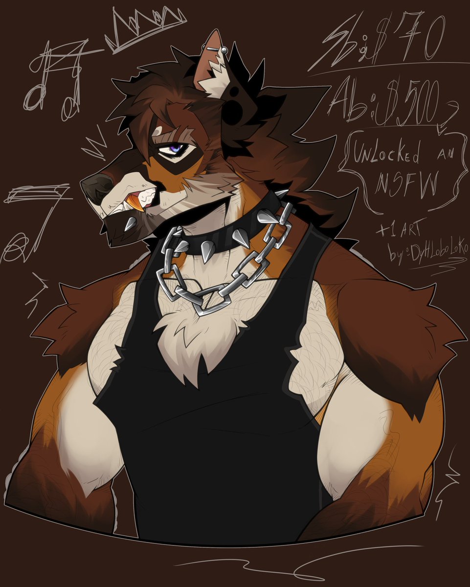 SylahXv's tweet image. Big fox 🦊⛓️🎸🌶
Accepting bids in DM! 🔥