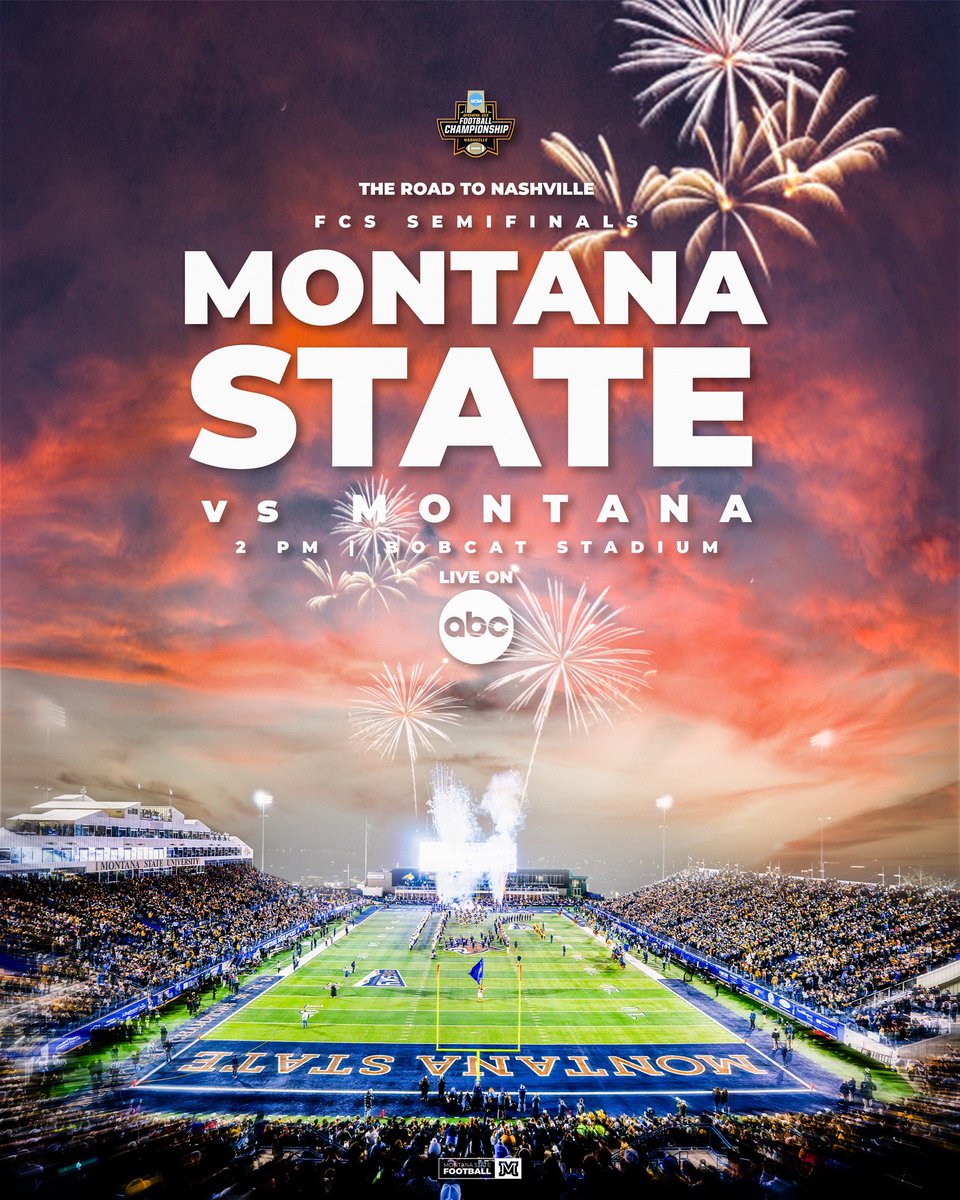 Who’s ready for some prime time playoff football tomorrow?

2 PM. ABC. Bobcat Stadium.

#BobcatBuilt