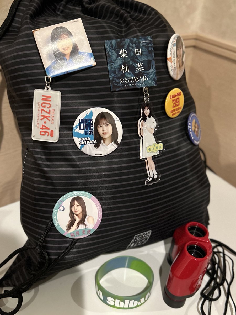 そういうと、 ナップサックを新調したので、缶バッジやらをいろいろ