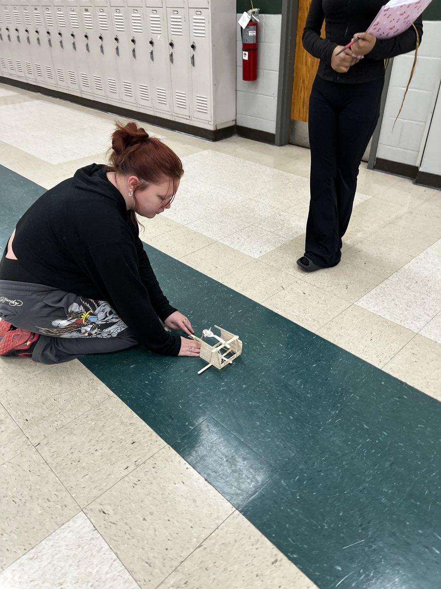 Our Agriscience students explored simple machines and applied their learning by building peppermint candy catapults! 🎯🍬