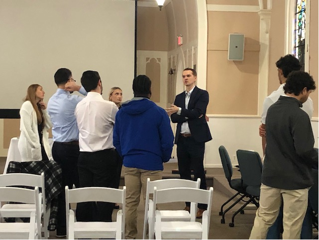 ethan_andersen_'s tweet image. Thank you to the @Georgiancourt University Office of Career Services for inviting our @PrincetonSC team to speak with their "Shadow for a Day" class, where we hosted a mock press conference and discussed new trends in marketing &amp;amp; communications. #GeorgianCourt #WhyGCU @PPAGInc