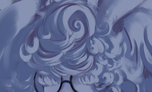 YuePea's tweet photo. /teaser/ 
been working on this for over a month, happy with the way the curls are coming out ;w; https://t.co/p0lf8l0o2A