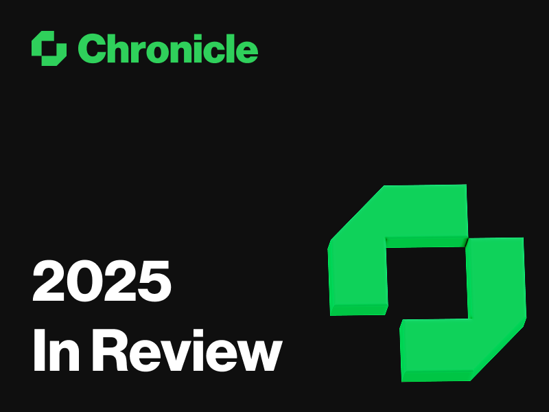 ChronicleLabs's tweet photo. 2025 was a breakout year for verifiable onchain finance.
From launching Proof of Asset and powering Grove, M0, Superstate, and Centrifuge to raising a seed round, expanding the team, and launching across new ecosystems, it was a defining year for Chronicle.
As we close out the year, the Chronicle team reflects on a year of hard work, relentless focus and above all, deep gratitude for the people and partners who joined us along the way. Thank you for being part of our mission.