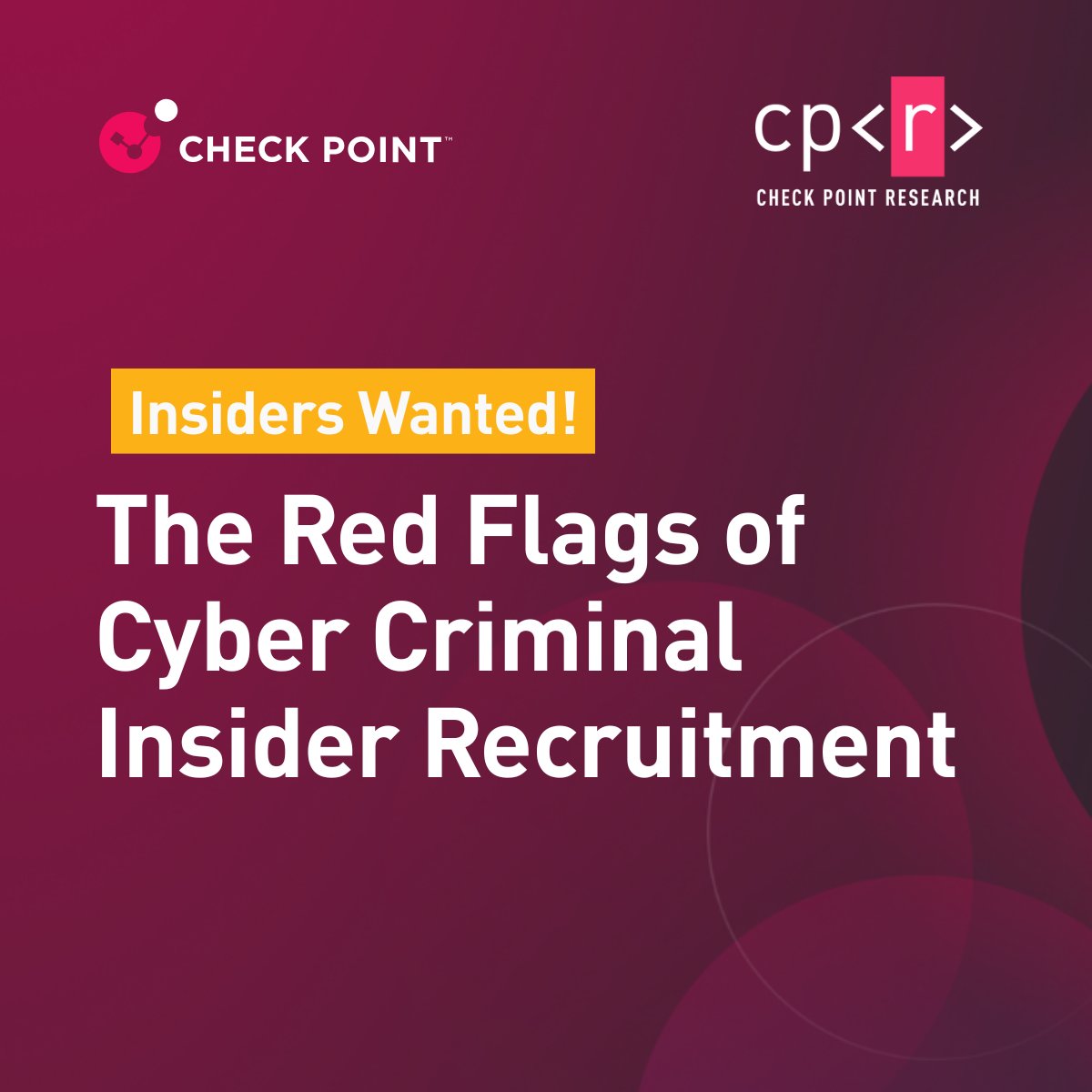 CheckPointSW's tweet image. Would you sell access to your company for $10,000? 💸

@_CPResearch_ recently uncovered that cyber criminals are actively recruiting insiders across banks, telecoms, and tech — paying employees to bypass security from the inside.

👉 See how it works, who’s being targeted, and…