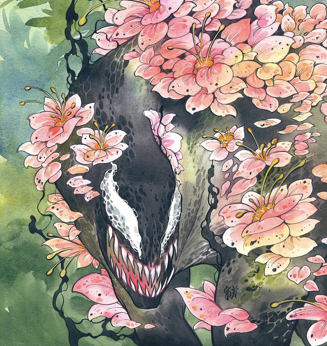 VenomEveryday's tweet photo. Venom by Peach Momoko https://t.co/IQD5uXXLky