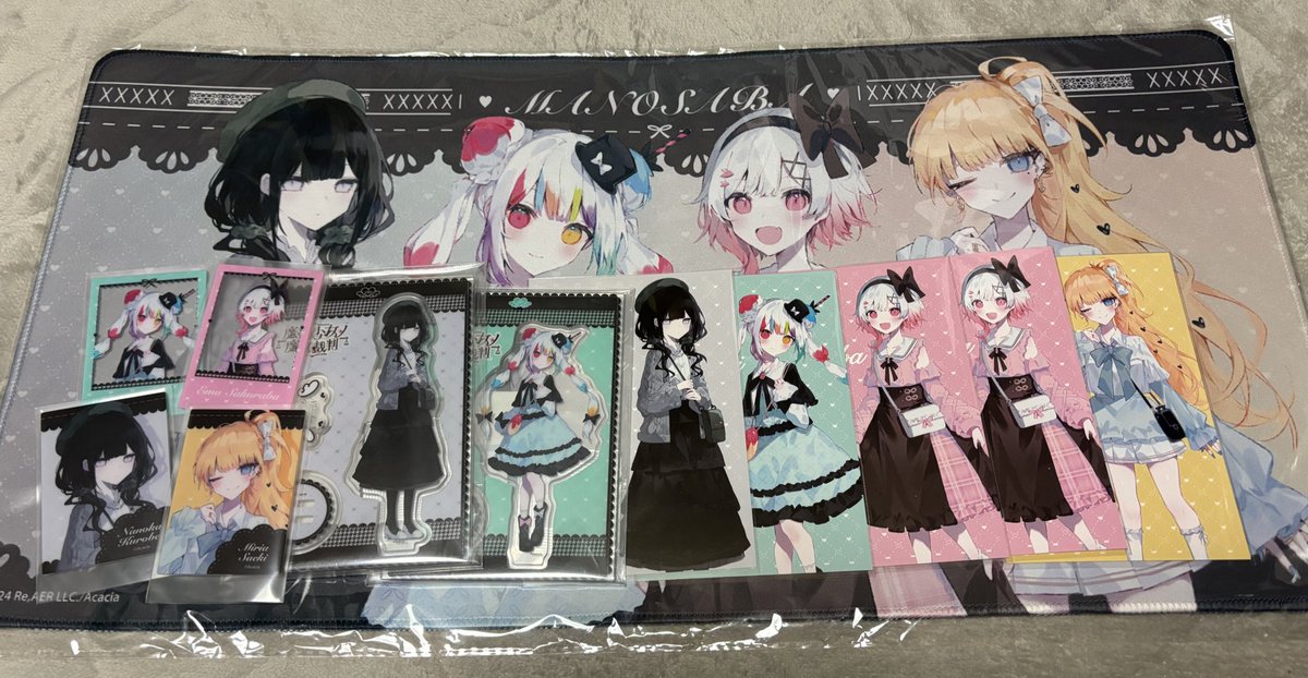 まのさばブックオフコラボ無事購入！！！！！！ アクスタはノアだけの
