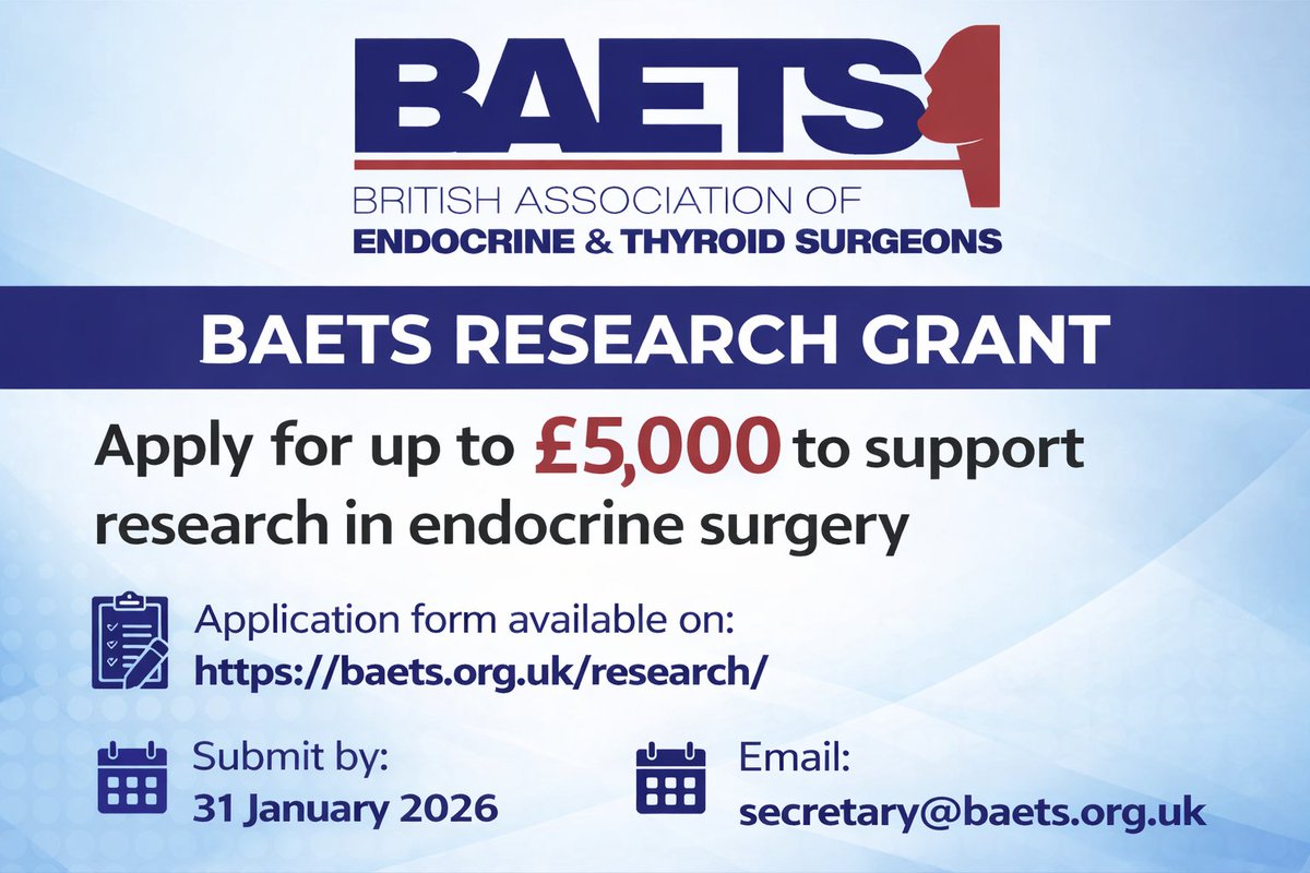 British Association of Endocrine&Thyroid Surgeons tweet media
