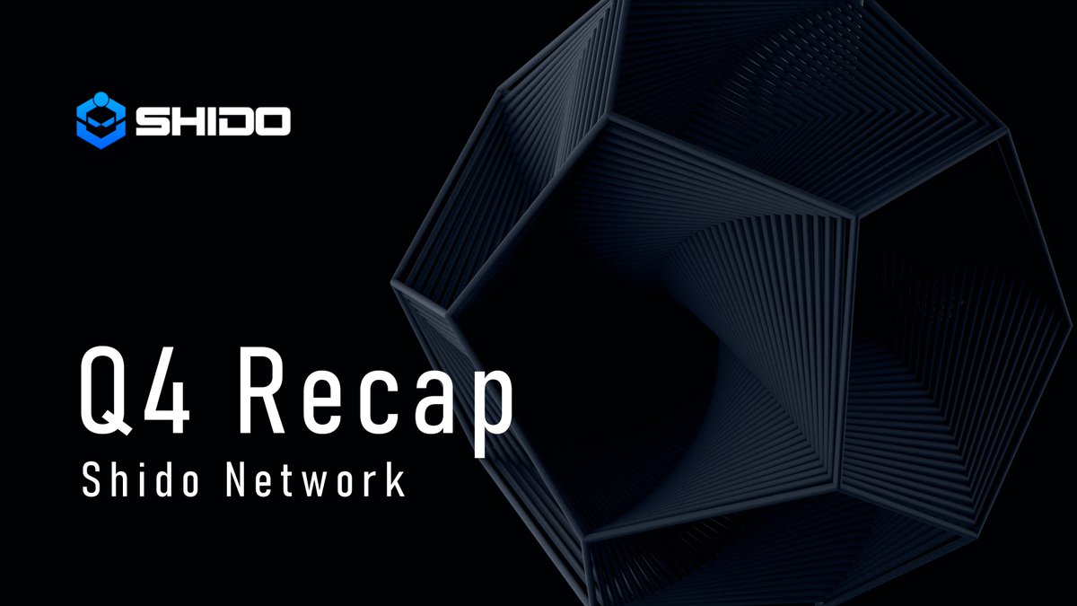 Q4 Update on Shido — Scaling the Ecosystem

Throughout Q4, Shido continued to deliver, steadily expanding its ecosystem despite broader market conditions.

Below are the key achievements and milestones from this quarter:

Network and Core Infrastructure
• Shido Network Public