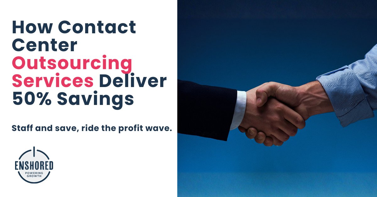 Contact center outsourcing services can cut your support costs in half while actually improving response times and customer satisfaction.

Here’s exactly how contact center outsourcing delivers these savings: na2.hubs.ly/H02KsCT0

#OutsourceWithEnshored
