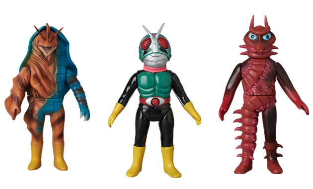 東映レトロソフビコレクションM（ミドル）」に『仮面ライダー