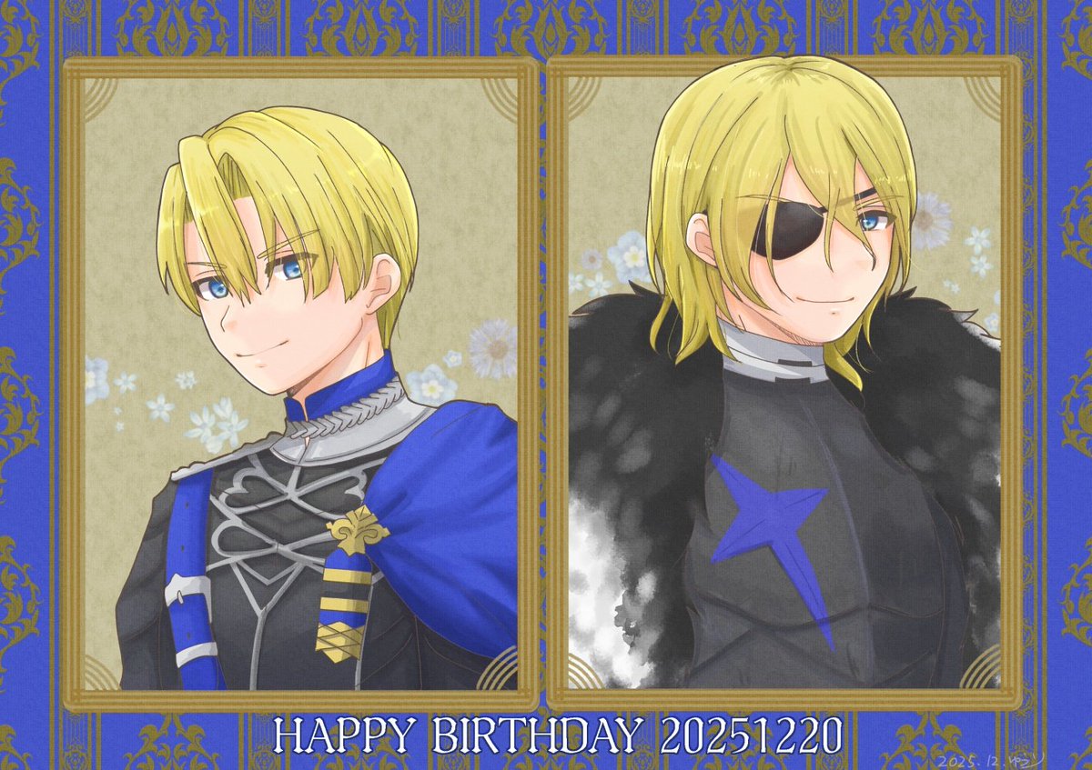 ディミトリ
お誕生日おめでとう👑

#ディミトリアレクサンドルブレーダッド生誕祭2025
#FE3H