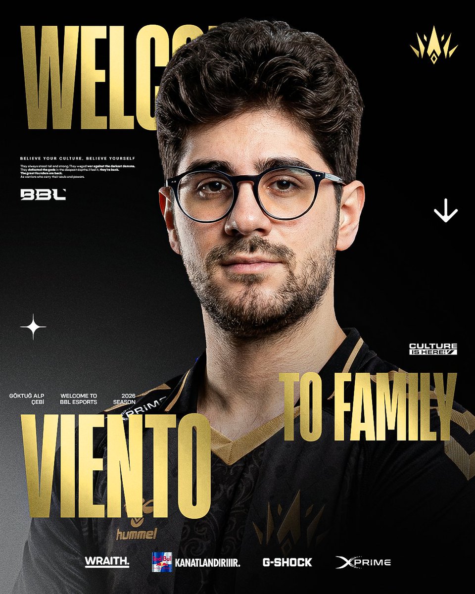 BBL_esports's tweet image. VCT takımımız için Asistan Koç rolünde Göktuğ Alp “Viento” Çebi ile anlaşmaya varılmıştır.

Aileye hoş geldin @goktugalpcebi! 💛