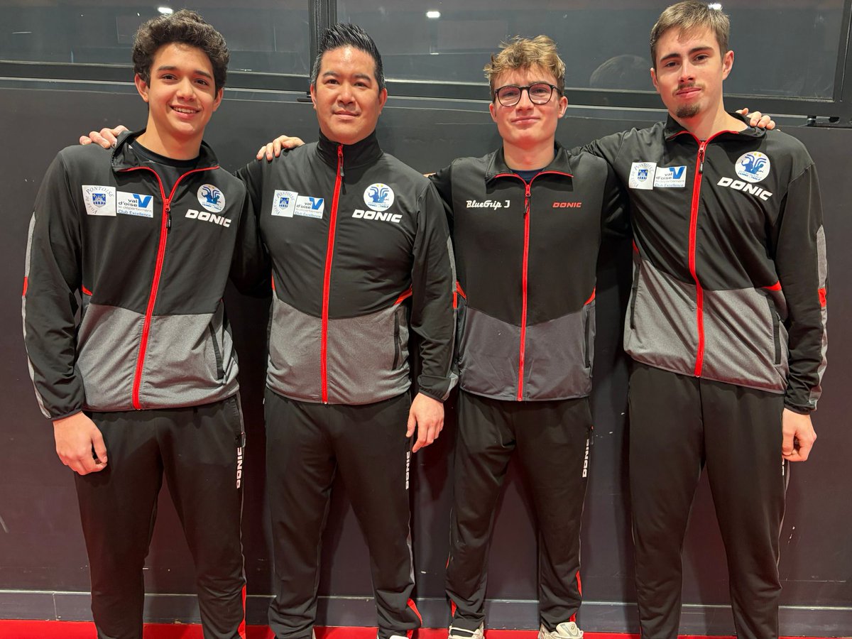 ASPCTT's tweet image. [Coupe d'Europe] Les jeunes en piste !
En visite à Lille dès ce vendredi pour y disputer la seconde phase de poules de la Coupe d'Europe ETTU, il nous faudra accrocher l’une des deux premières places du groupe pour nous hisse... 
Lire la suite :
aspctt.com/2025/12/19/les…