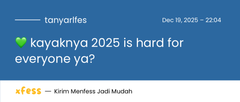 tanyarlfes's tweet image. 💚 kayaknya 2025 is hard for everyone ya?