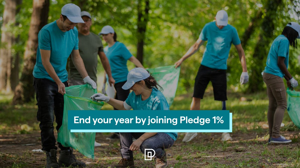 End your year on a high note by joining Pledge 1%!

Taking the pledge is easy – just complete our simple form and our team will reach out with tools, information, advice, and connections to help you with the next steps. Fill in the form today: buff.ly/Q7qUKpr 

#Pledge1