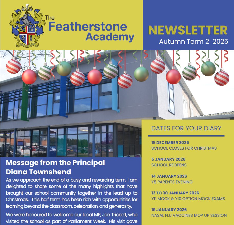 The Featherstone Academy tweet media