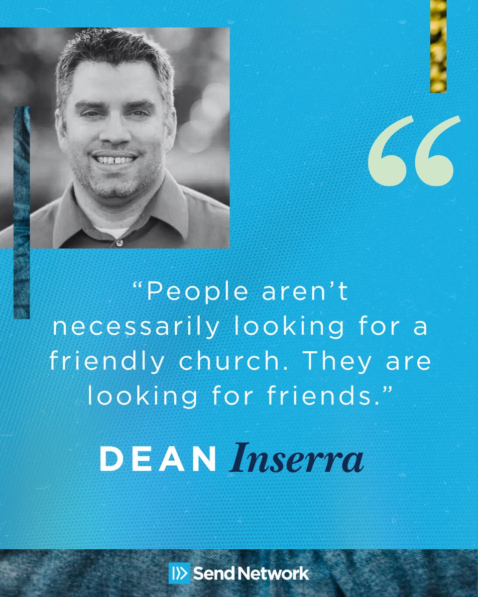 sendnetwork's tweet image. Every church aims to be friendly.

But friendliness is not the same as building intentional pathways that foster real friendships.

Here are a few ways to help cultivate new friendships in your church:

1️⃣ Regularly communicate clear ways to plug in—groups, teams, etc.
2️⃣ Make it…