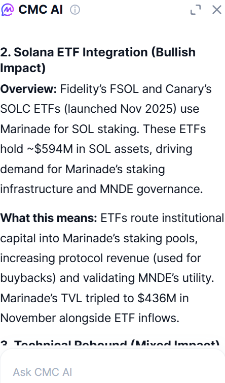 CryptoSteveO1's tweet photo. GM coffee cleavage whatever...I just discovered this and it is HUGE! Seriously!!! $SOL + Fidelity + Marinade $MNDE = $$$$$ https://t.co/eaaFBFbZEj