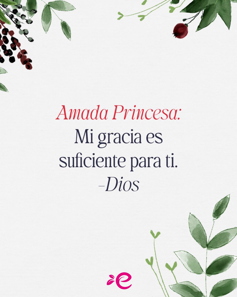 🌸“Y me ha dicho: Bástate mi gracia; porque mi poder se perfecciona en la debilidad. Por tanto, de buena gana me gloriaré más bien en mis debilidades, para que repose sobre mí el poder de Cristo.“🌸

-2 Corintios 12:9

#GraciaDeDios #Debilidades #Fortaleza #EdificaMujer