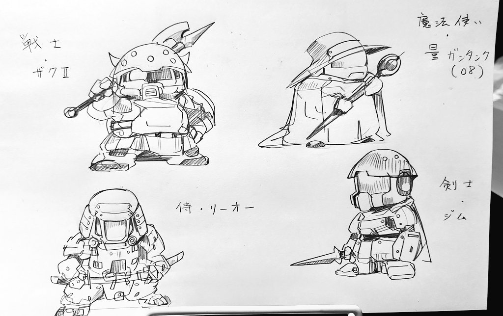 ハクスラRPGな感じのSD 