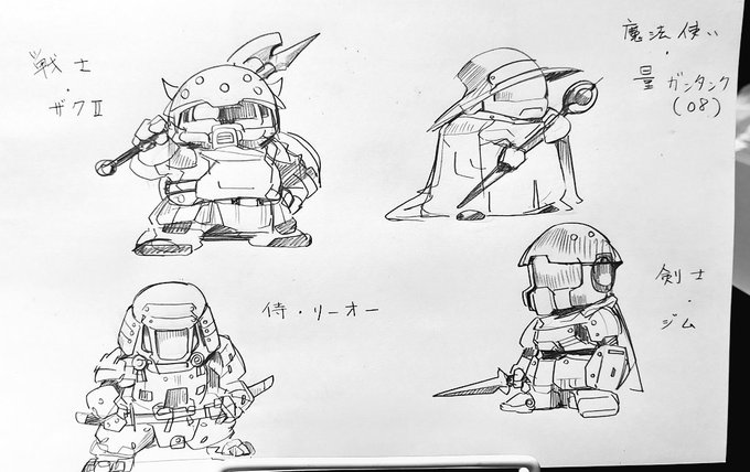 ハクスラRPGな感じのSD 