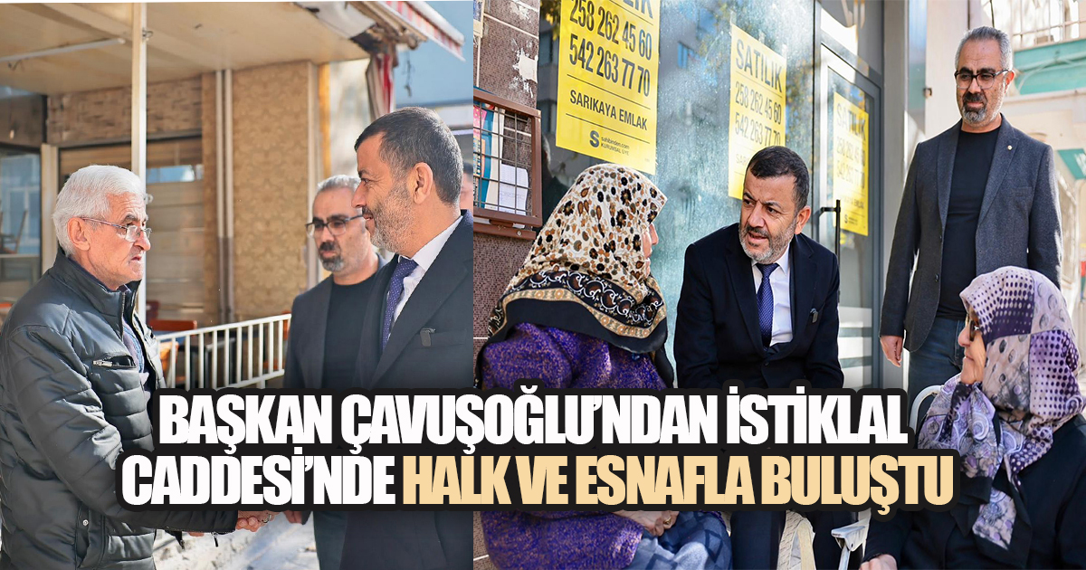 Başkan Çavuşoğlu İstiklal Caddesinde, Yol düzenlemesini ve yeni cep otoparklarını inceledi 
denizliekspres.com.tr/baskan-cavusog… 
<a href="/tcdenizlibld/">T.C. Denizli Büyükşehir Belediyesi🇹🇷</a> <a href="/BNuriCavusoglu/">Bülent Nuri Çavuşoğlu</a>