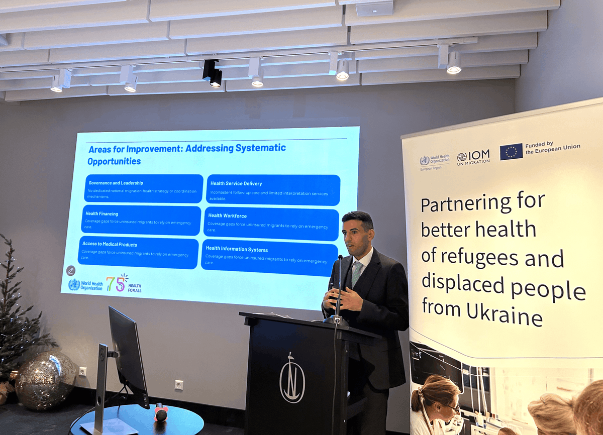 WHO_Europe's tweet photo. 📢A new @EU_Health-funded joint review by @WHO HQ and WHO/Europe Health &amp; Migration Programmes, @LithuaniaHealth and partners examines how the health system is responding to the needs of #migrants in🇱🇹

👉 Read the report here: https://t.co/nmnAJ1Sny7

#EU4HealthRefugees https://t.co/t9KudEXEEP
