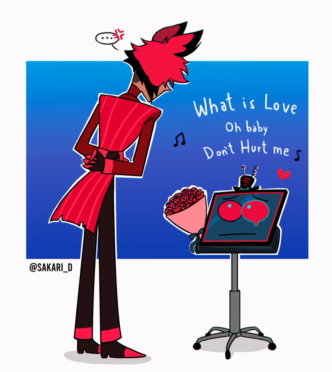 What is loveee ,oh baby don't hurt me, no moreee📺💔
#HazbinHotel #AlastorHazbinHotel #voxhazbinhotel #RadioStatic ?