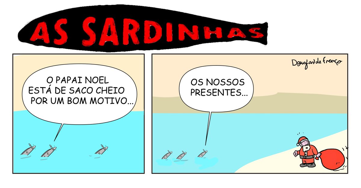 ASSARDINHAS's tweet photo. AS SARDINHAS  em O saco cheio de presentes de natal! https://t.co/XeW4xVy8BV
