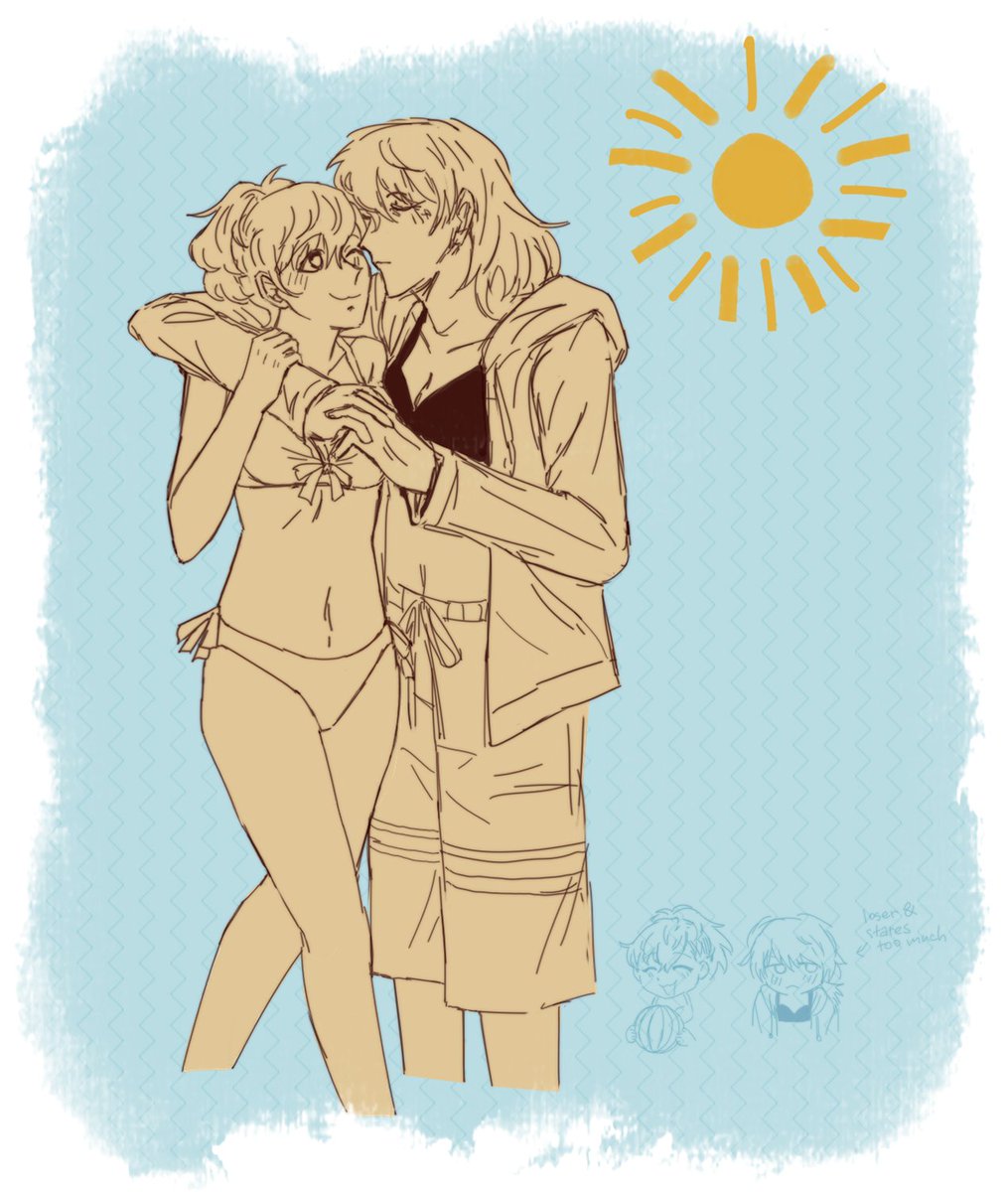 soda_cchi's tweet image. the beach episode shinjiham yuri..... hell yes