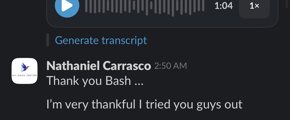 Bash tweet media