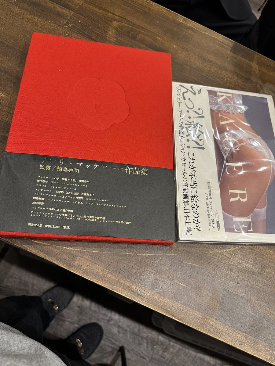 アンリマッケローニの写真集は高くなってなかった🤣 ポルノの法律
