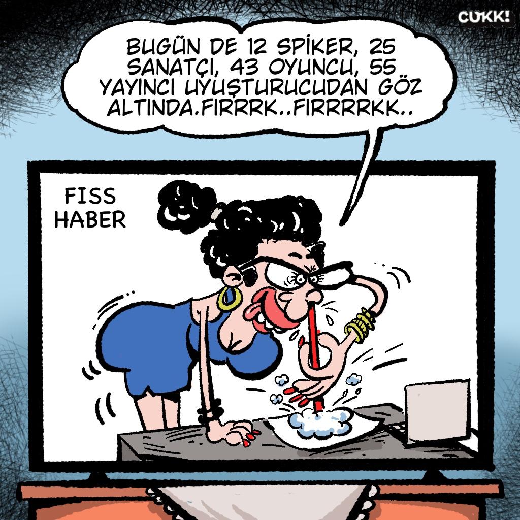 CukkMizah's tweet photo. Dizi film fragmanı gibi... Ünlülere uyuşturucu operasyonu... https://t.co/zsZcpuWSw2